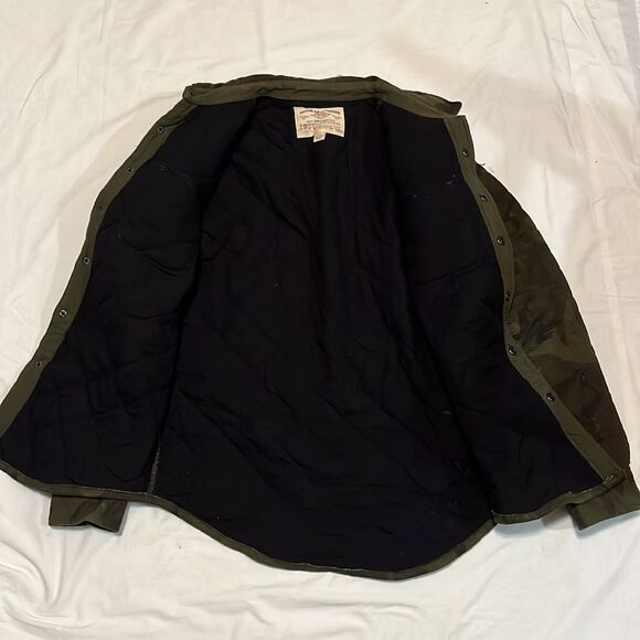 American Eagle Outfitters Camo Quilted Shirt Jacket Men's M - Picture 2 of 7